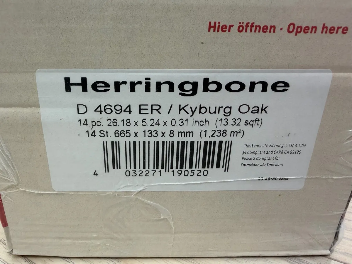 Herringbone Swiss Laminate Floor - Image 4