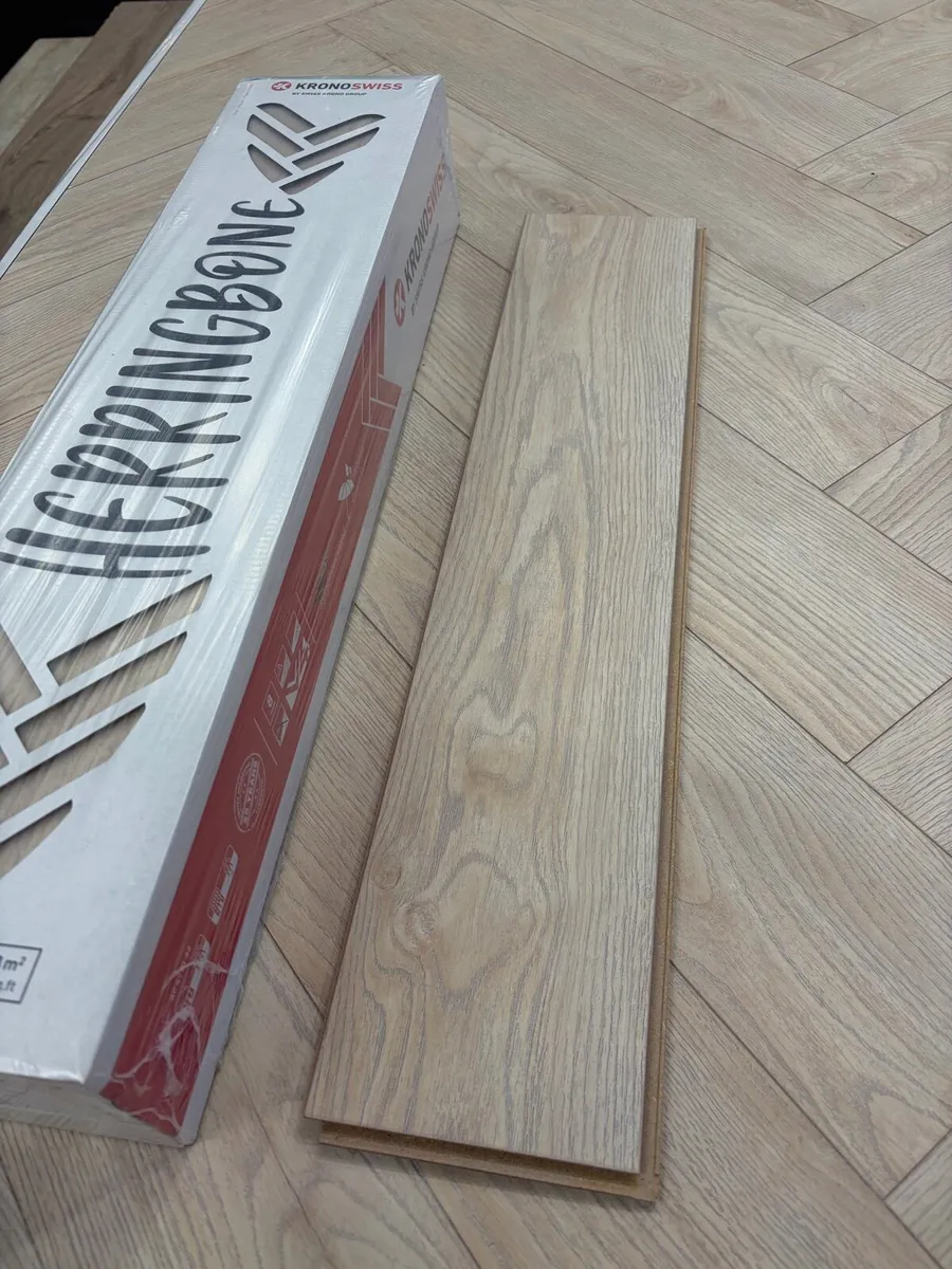 Herringbone Swiss Laminate Floor - Image 3