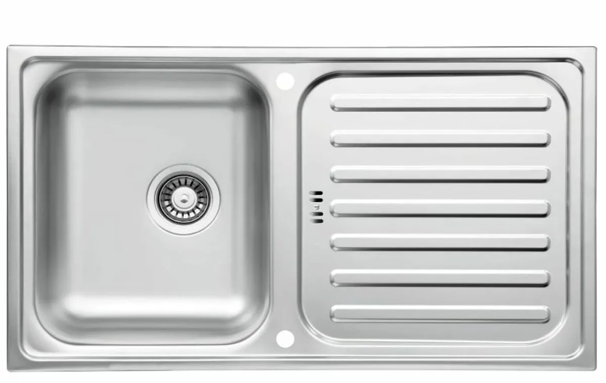 Riverside Stainless Steel Sink, 1 Basin - Image 1