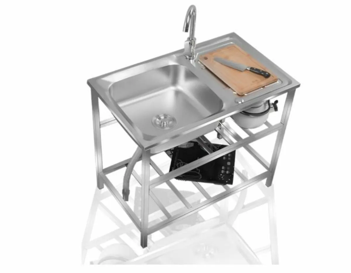 304 Stainless Steel Single Bowl - Image 1