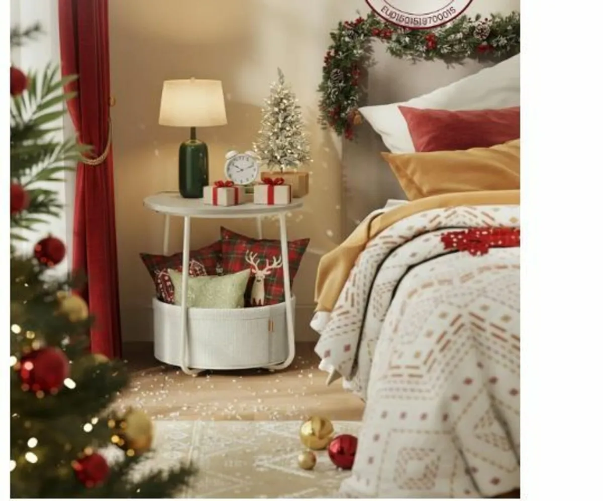 Round Side Table, Small Table - Image 2