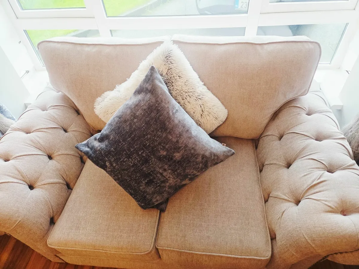 Light Grey Sofas - Image 1