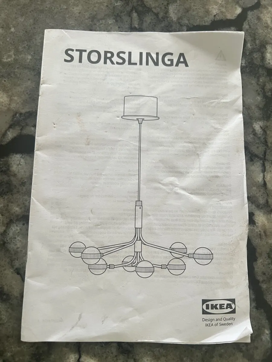 Ikea ‘Storslinga’ Ceiling Light Fitting - Image 4