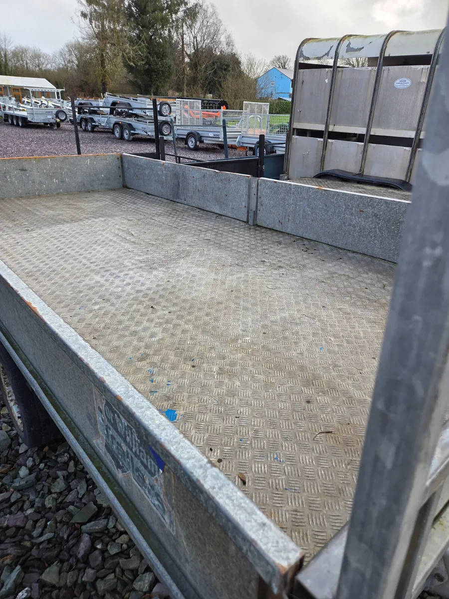 Ivor Williams 14ft flatbed trailer - Image 2