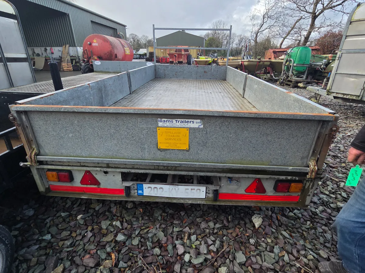 Ivor Williams 14ft flatbed trailer - Image 4