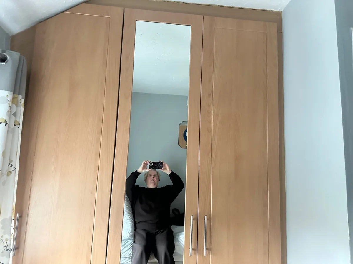 Built in wardrobe , matching single headboard incl - Image 3