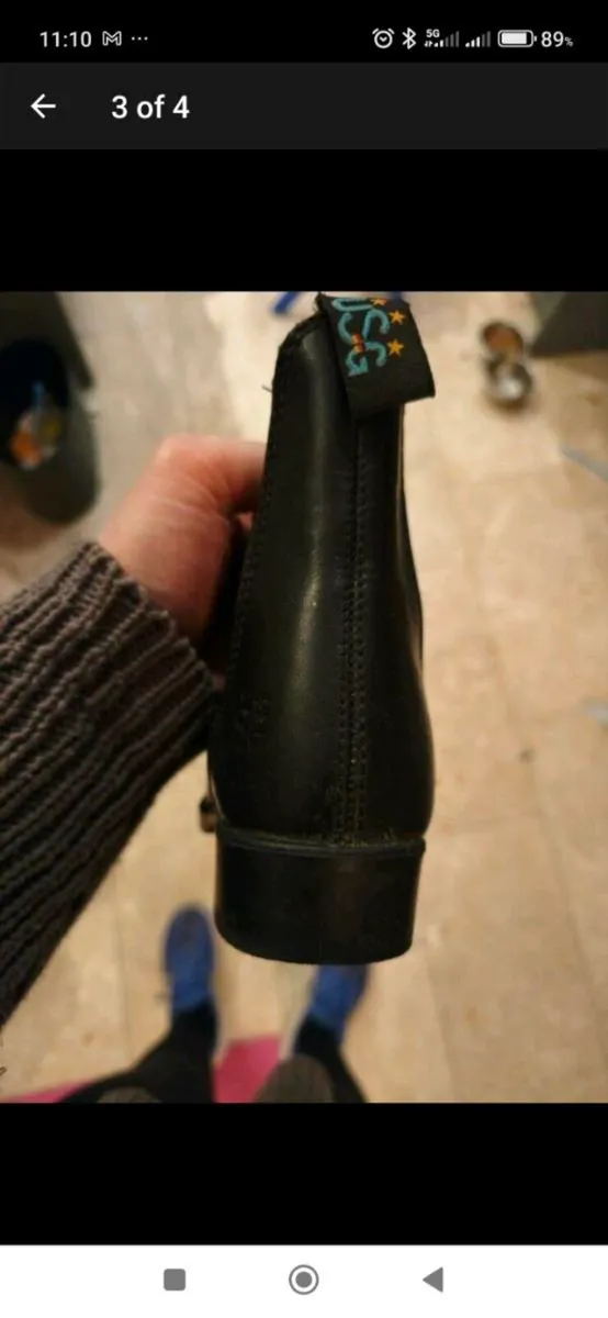 Kids horse riding gear boots etc - Image 2