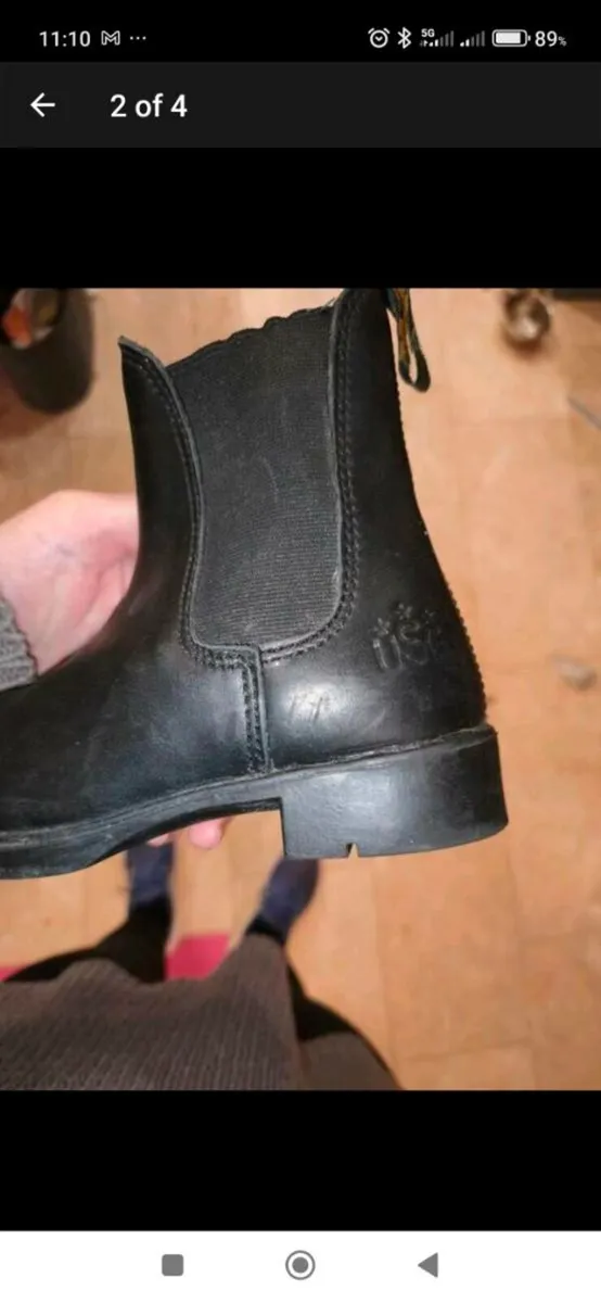 Kids horse riding gear boots etc - Image 3