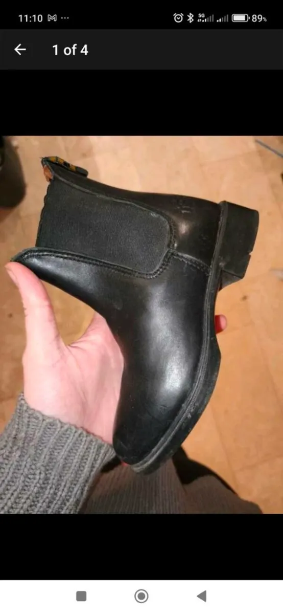 Kids horse riding gear boots etc - Image 4
