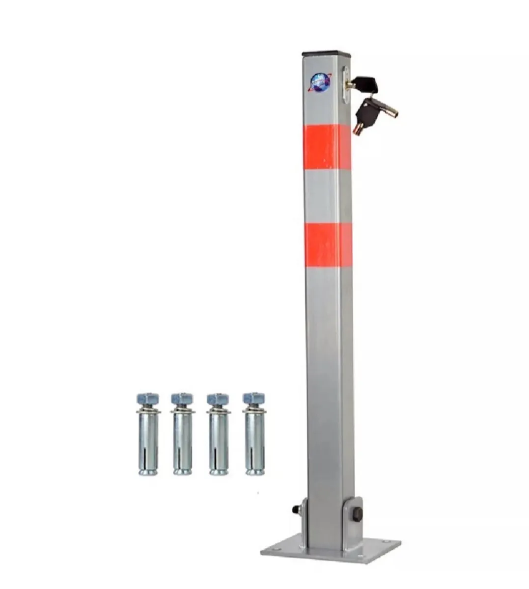 Lockable Parking Barrier Folding Car Park Bollard - Image 2