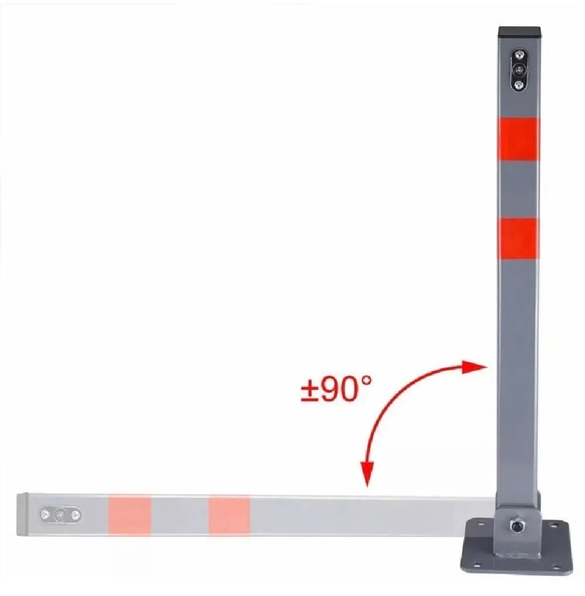 Lockable Parking Barrier Folding Car Park Bollard - Image 1