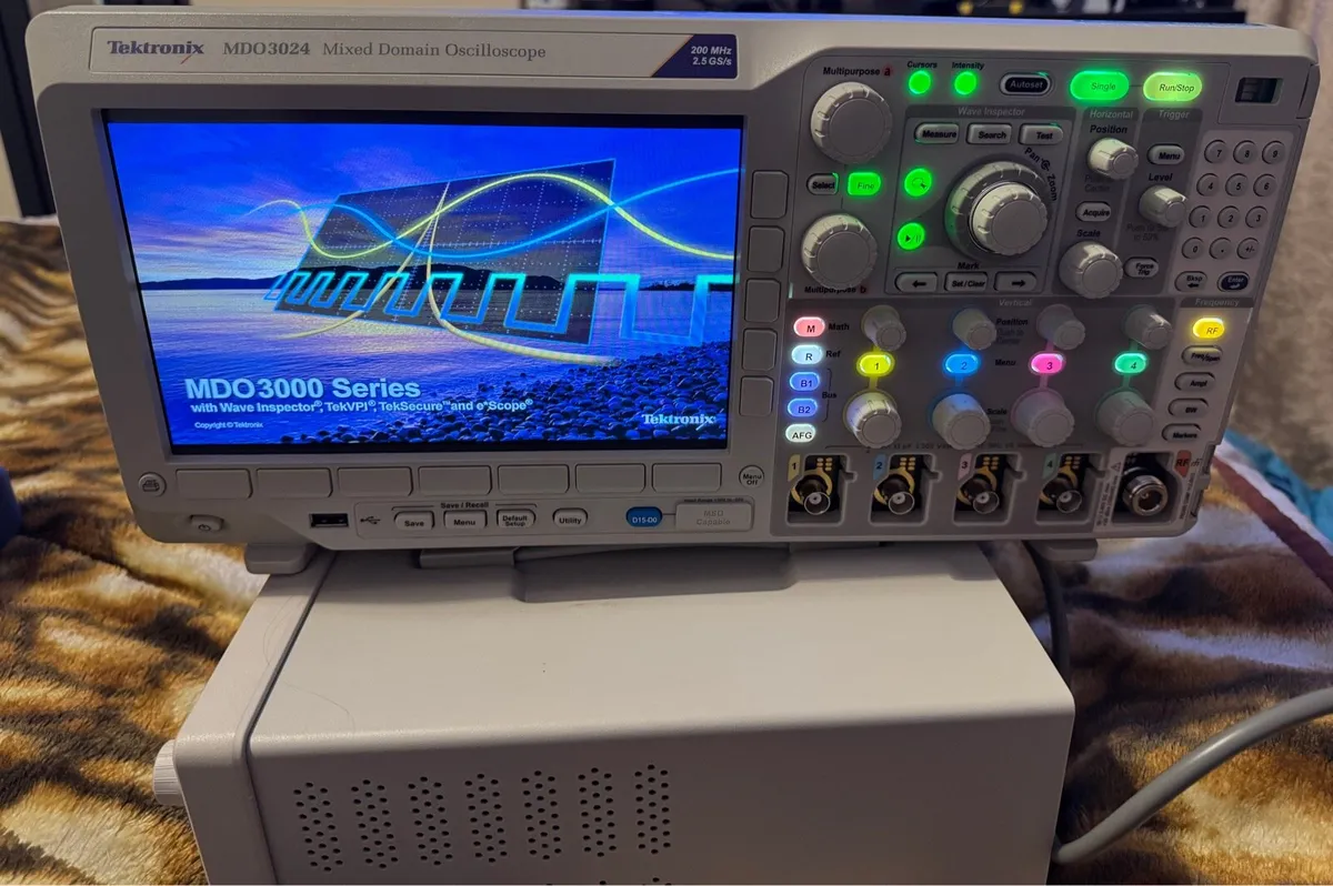 Tektronix MDO3024 Oscilloscope - Image 1