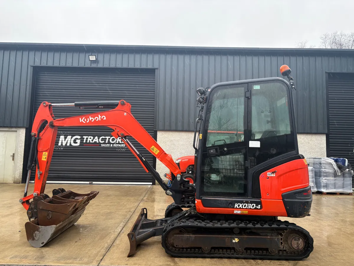 2019 Kubota KX030-4 2800hrs - Image 1