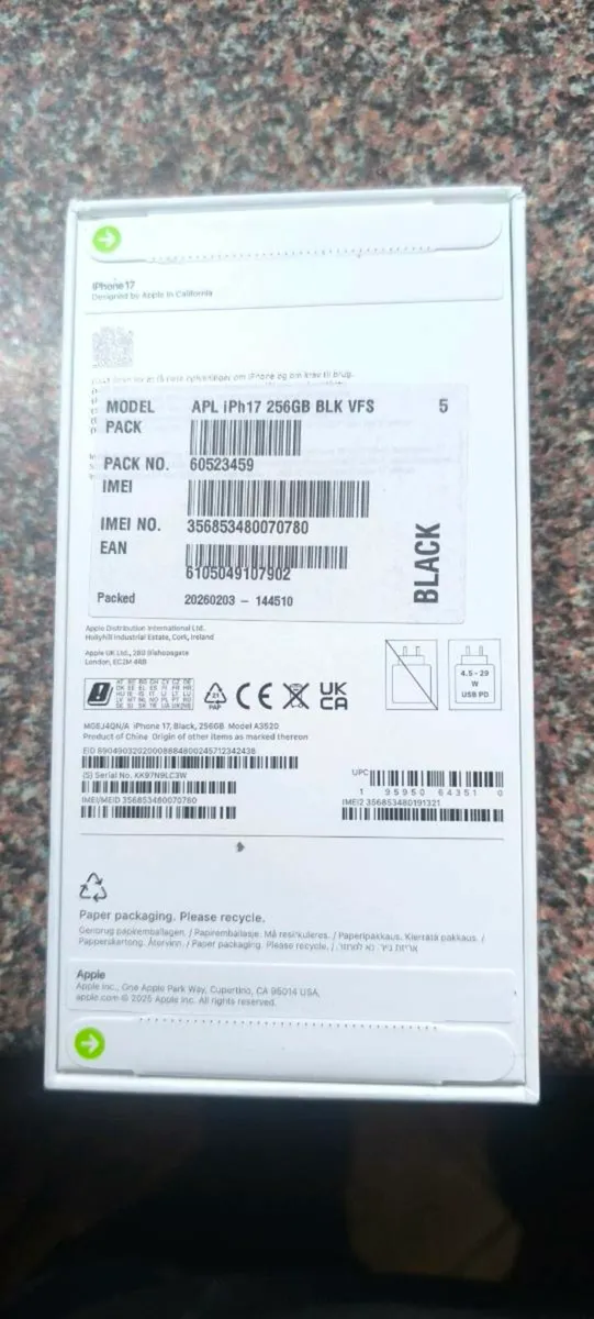 I Phone 17 Brand new in unopened  box - Image 2