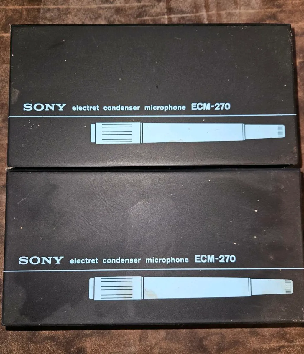 Sony ECM-270 condenser microphones - Image 3