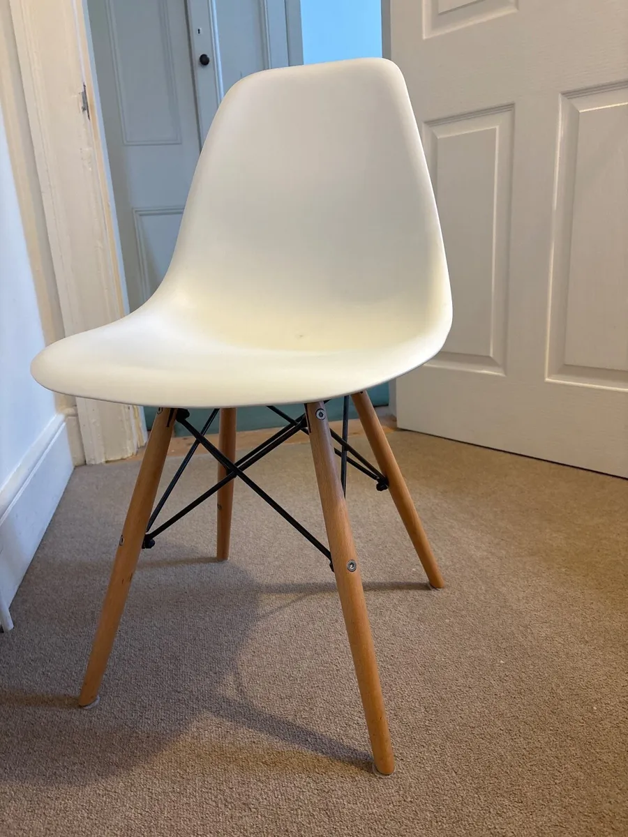 4 Eames style chairs