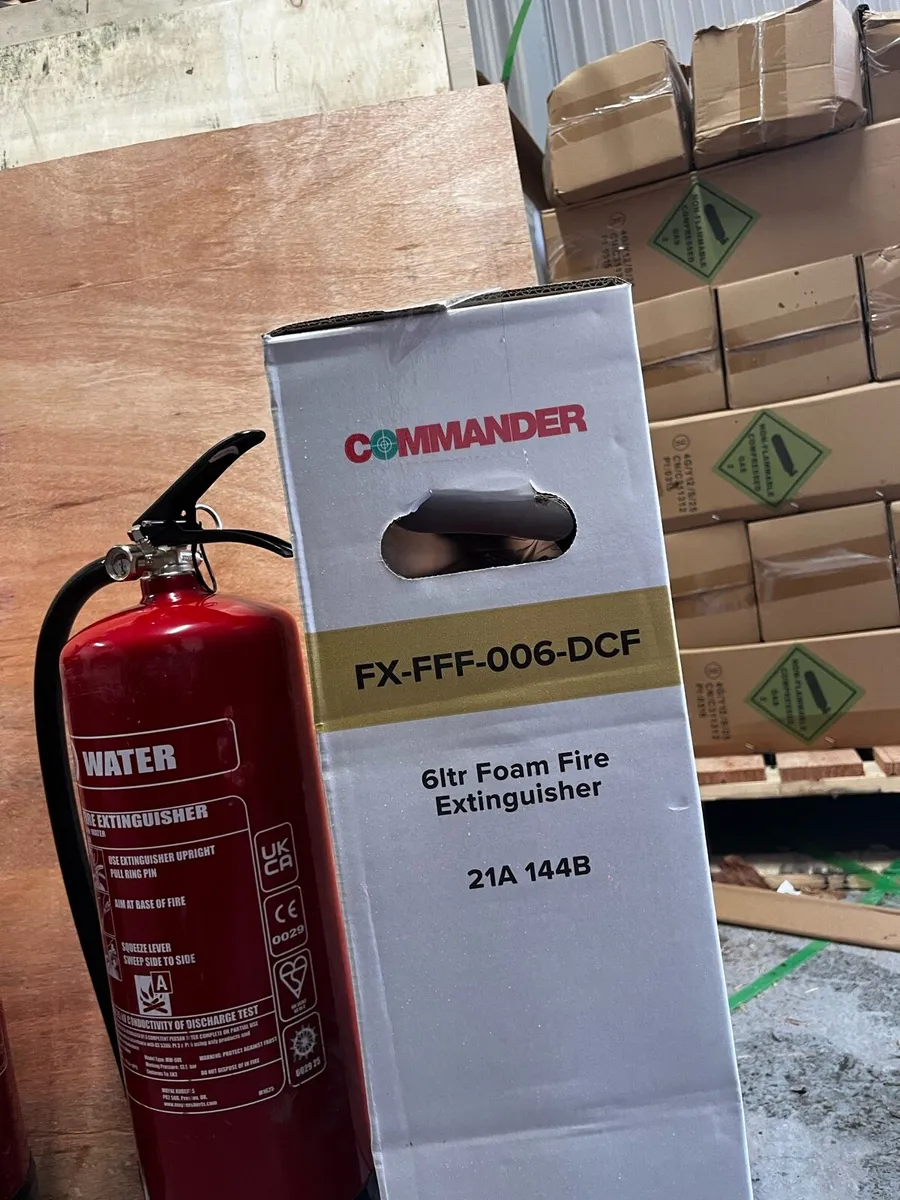 Fire extinguishers brand new in box - Image 3