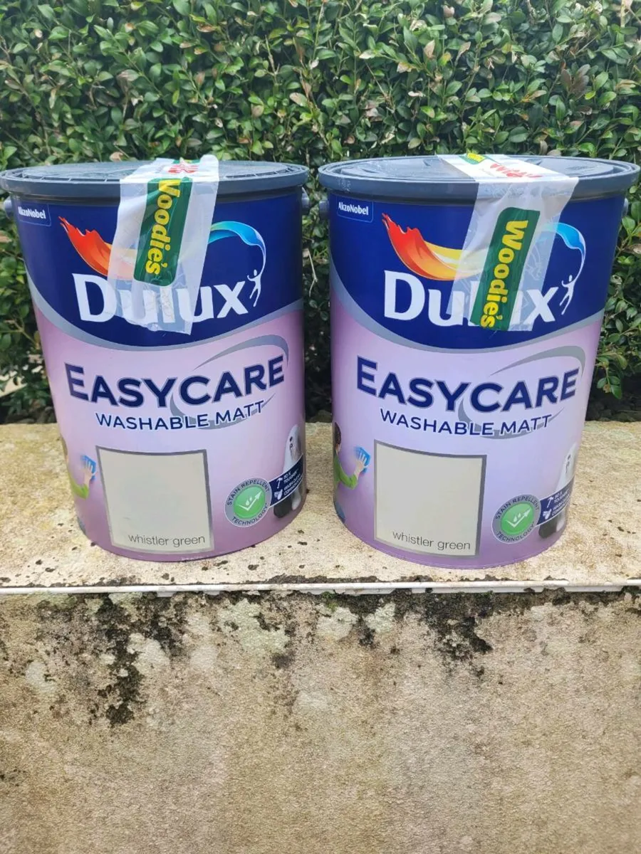 10l Whistler Green Dulux Easycare Matt Paint - Image 1