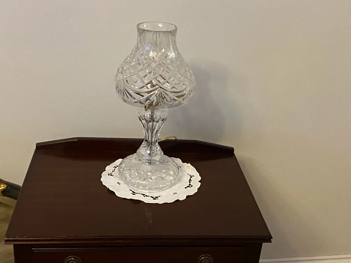 Large Waterford Crystal lamp - Image 3