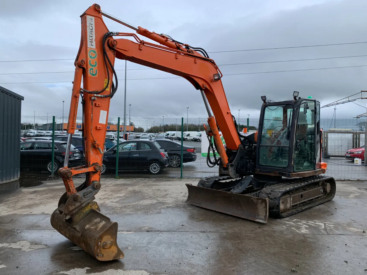 2017 HITACHI ZX85USB EXCAVATOR FOR AUCTION - NAAS - Image 1