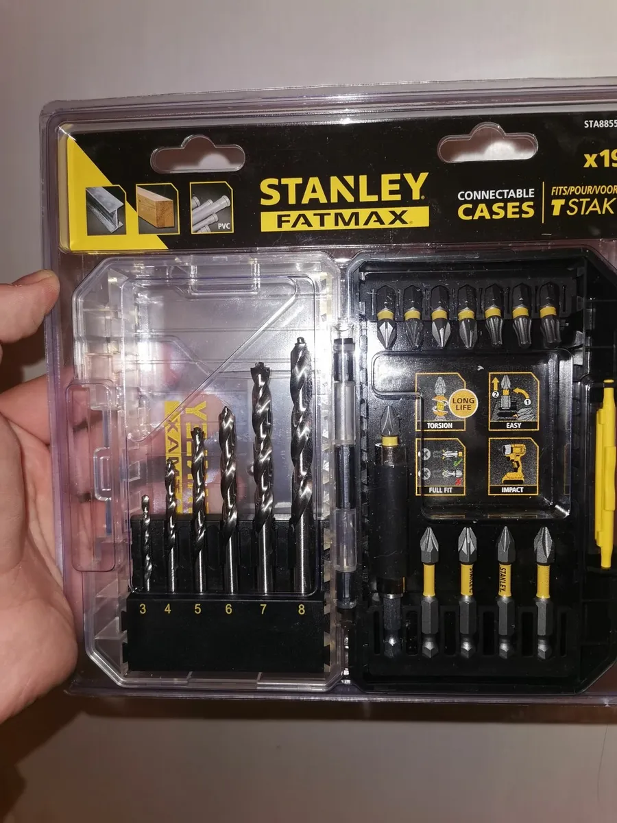 STANLEY FATMAX Screwdriver Drilling Bit Set - Image 1