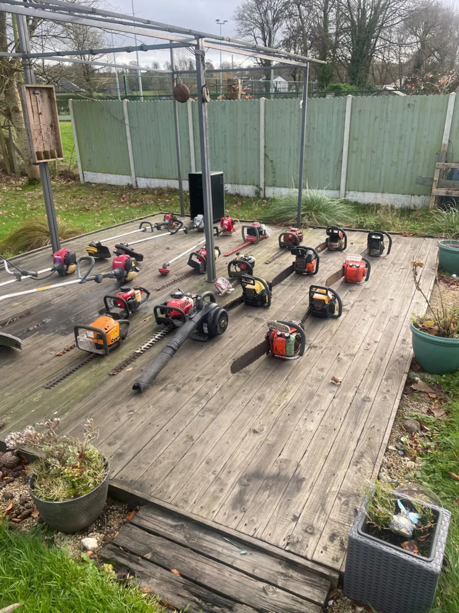 Chainsaws strimmers hedge trimmers - Image 1