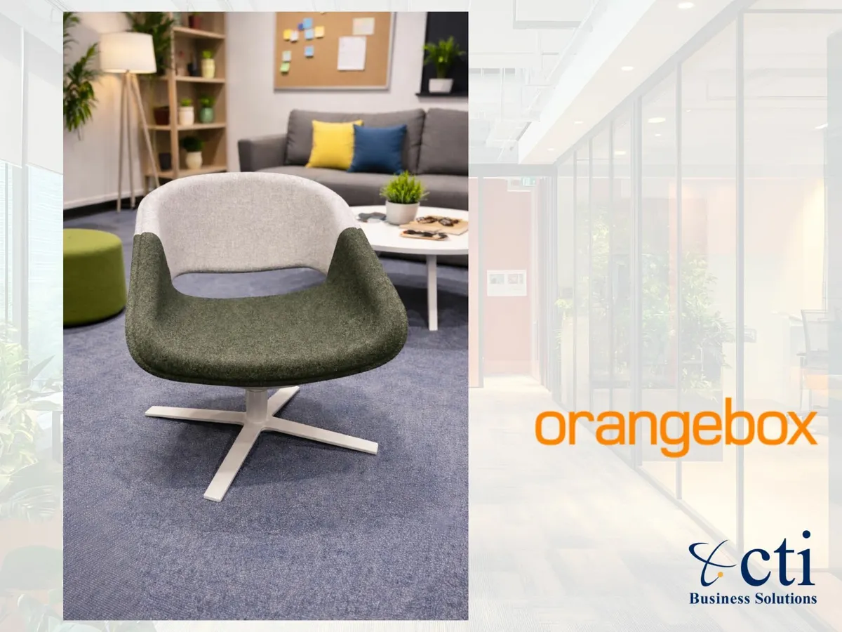 Orangebox Tub Reception Chair - Grade A - Image 1