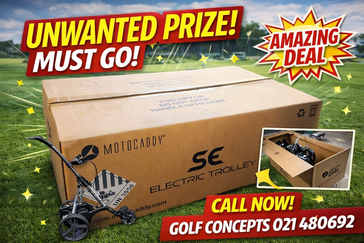 Motocaddy SE unwanted prize boxed ready to go - Image 4