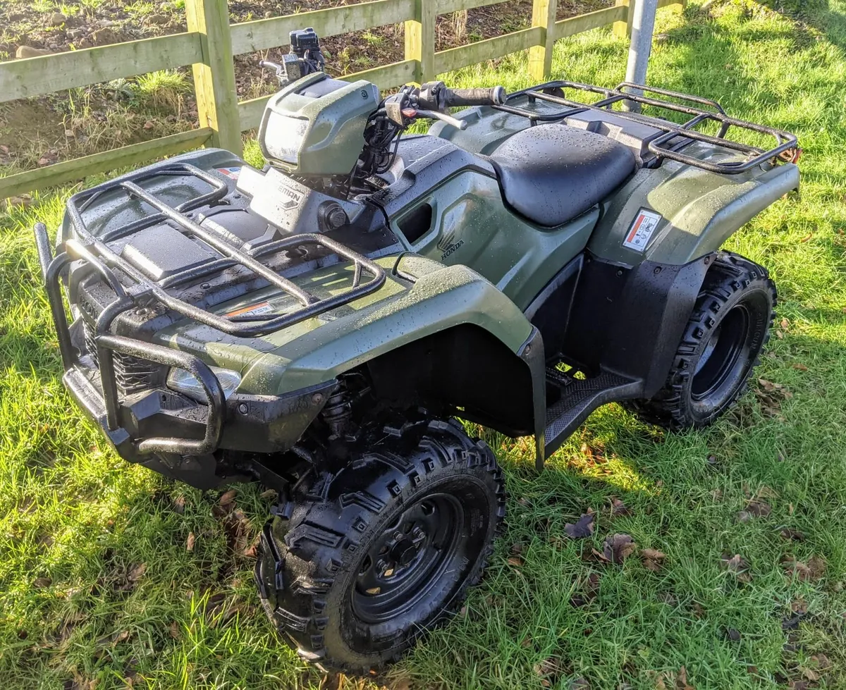 2018 Honda 500 ManualPowersteering Oversized Tyres - Image 3