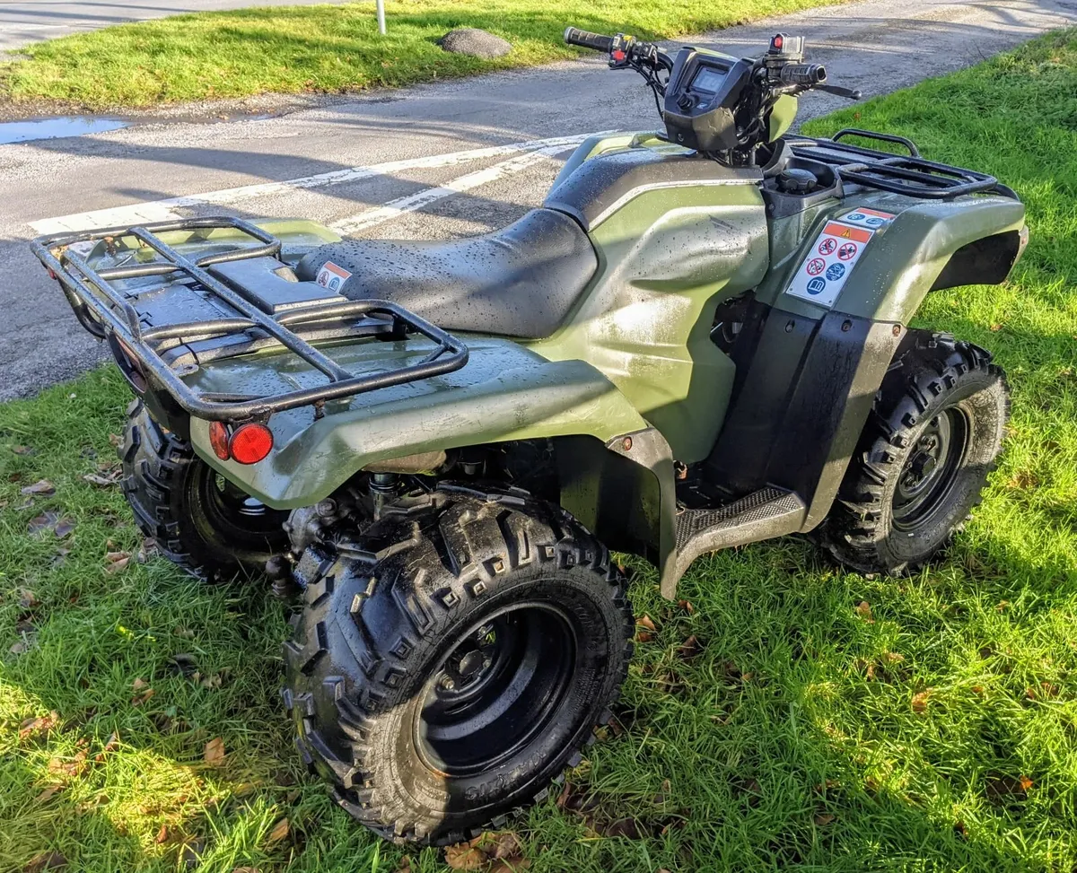 2018 Honda 500 ManualPowersteering Oversized Tyres - Image 4