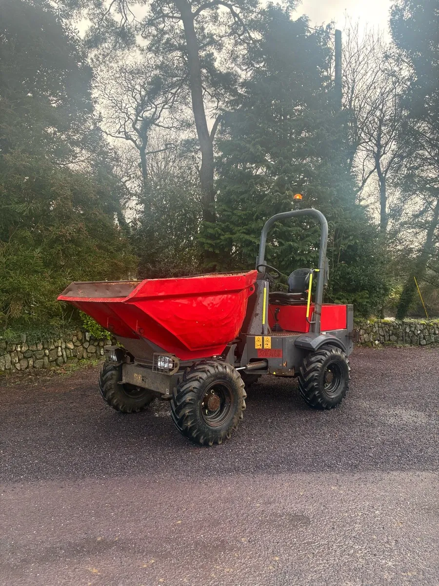 Thwaites 3 ton swivel dumper - Image 1