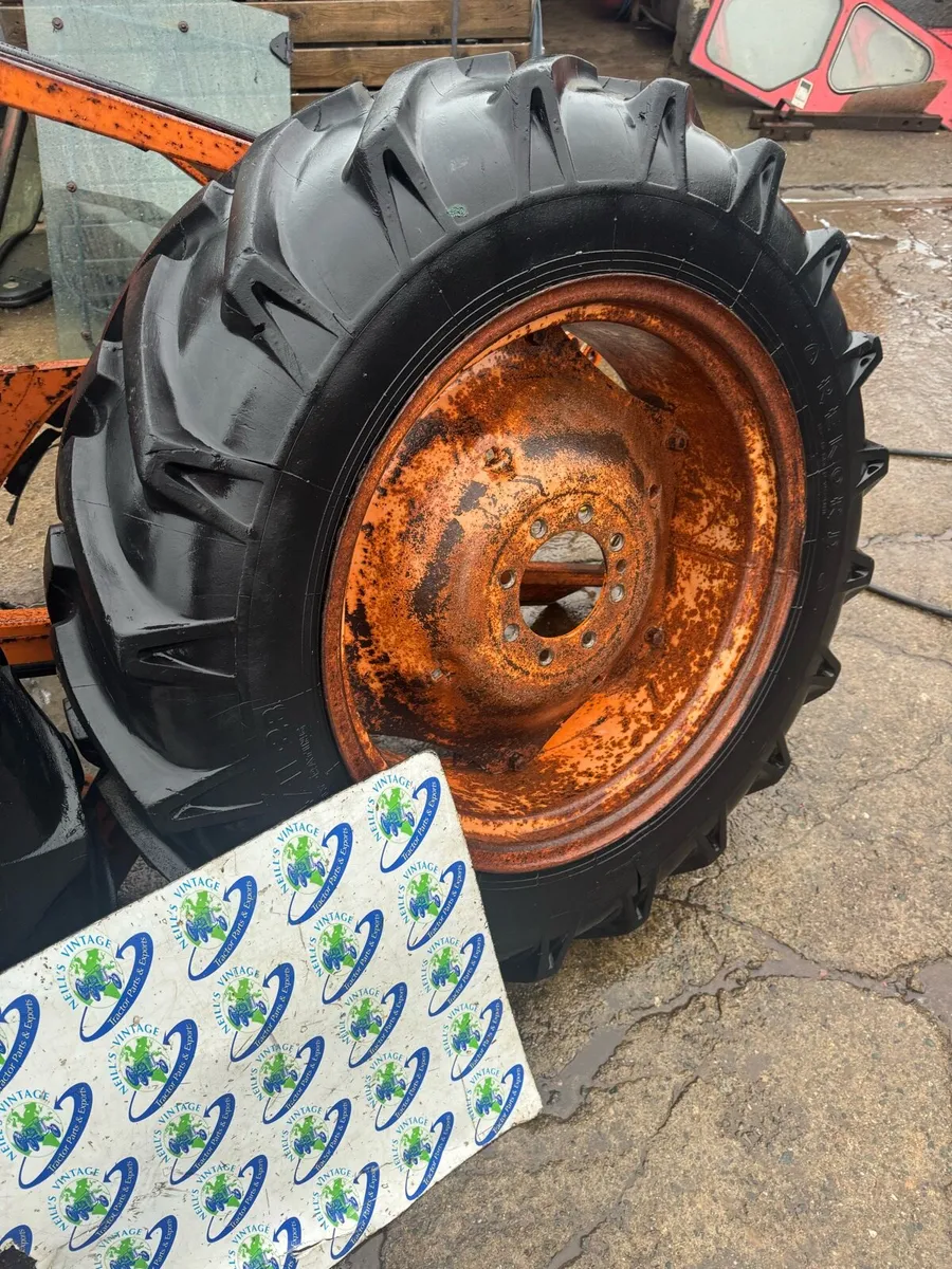 12.4-28 Tyres & Rims To Suit Universal Tractors - Image 3