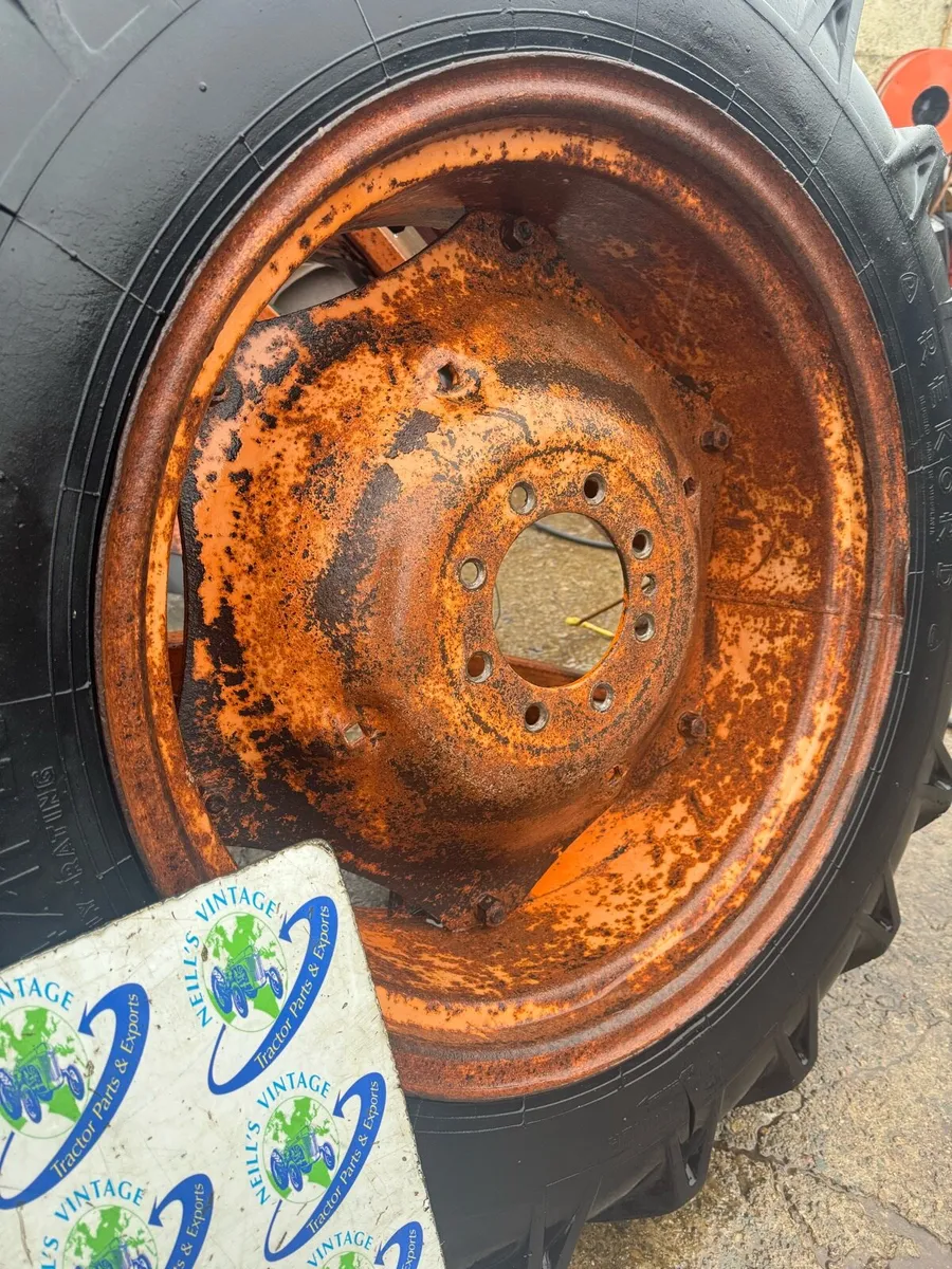 12.4-28 Tyres & Rims To Suit Universal Tractors - Image 4