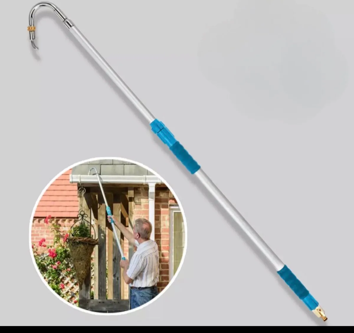 Telescopic Extendable Gutter Cleaner Pole NEW - Image 2
