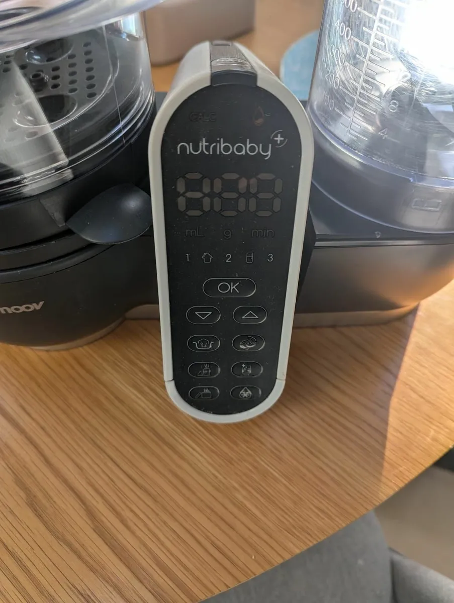 Babymoov Nutribaby+ 6in1 Baby Food Maker - Image 3