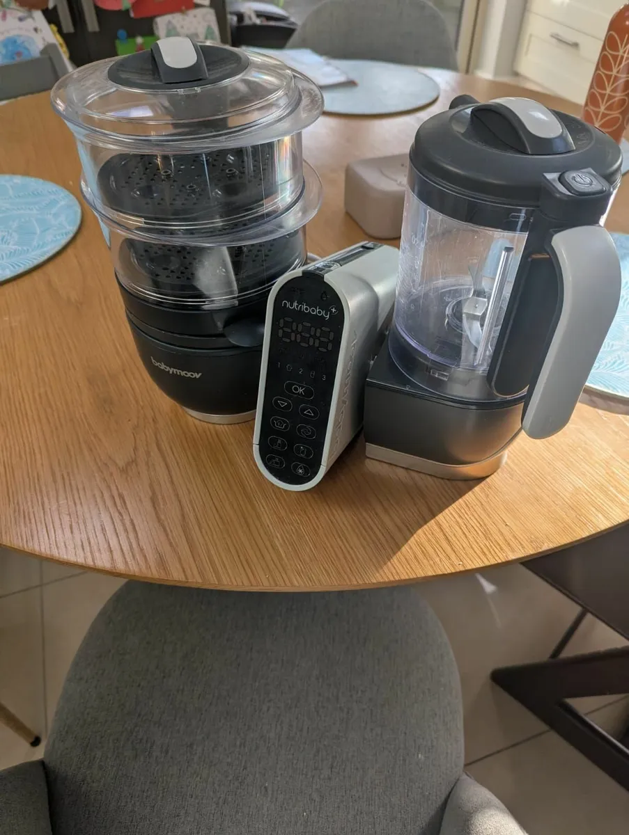 Babymoov Nutribaby+ 6in1 Baby Food Maker - Image 1