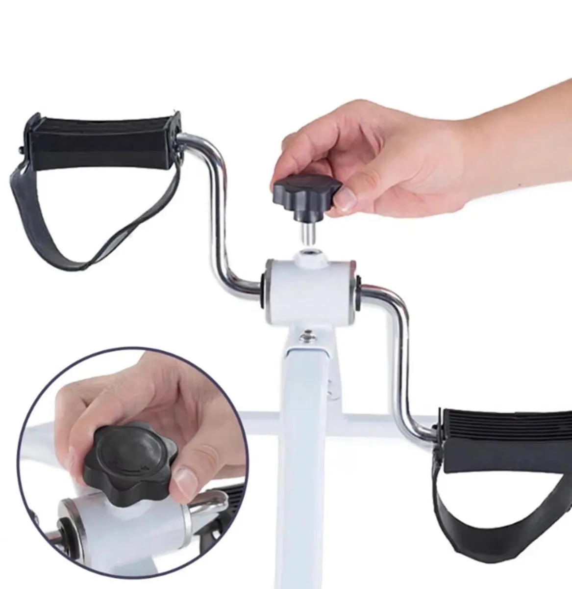 NEW Mini Exercise Bike Portable Pedal Exerciser - Image 4