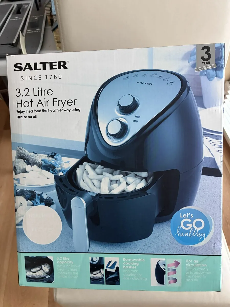 Salter + Tower Air Fryer x 2 + Blender Home Maid - Image 4