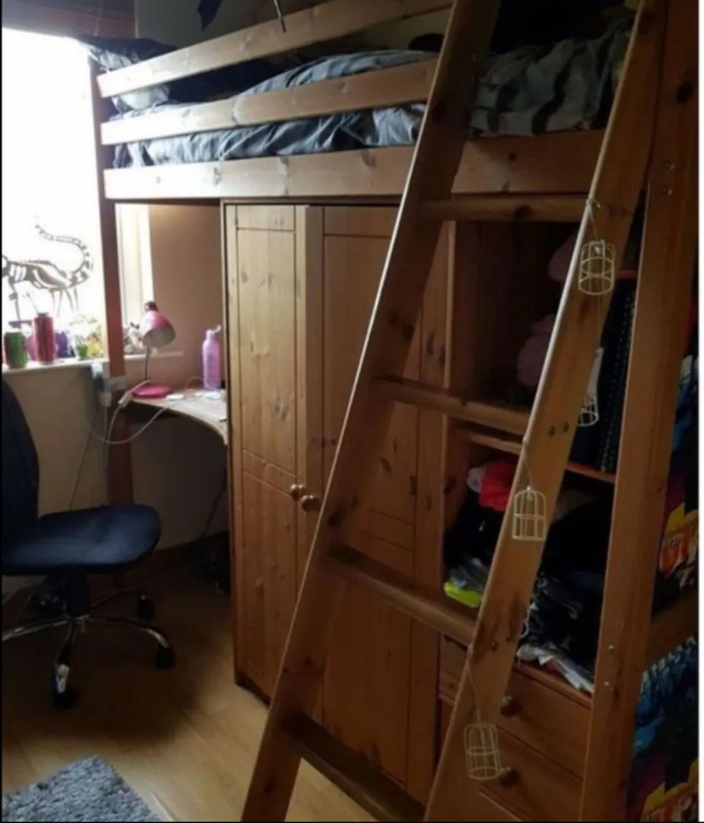 High sleeper bed 3 in 1 - Image 1