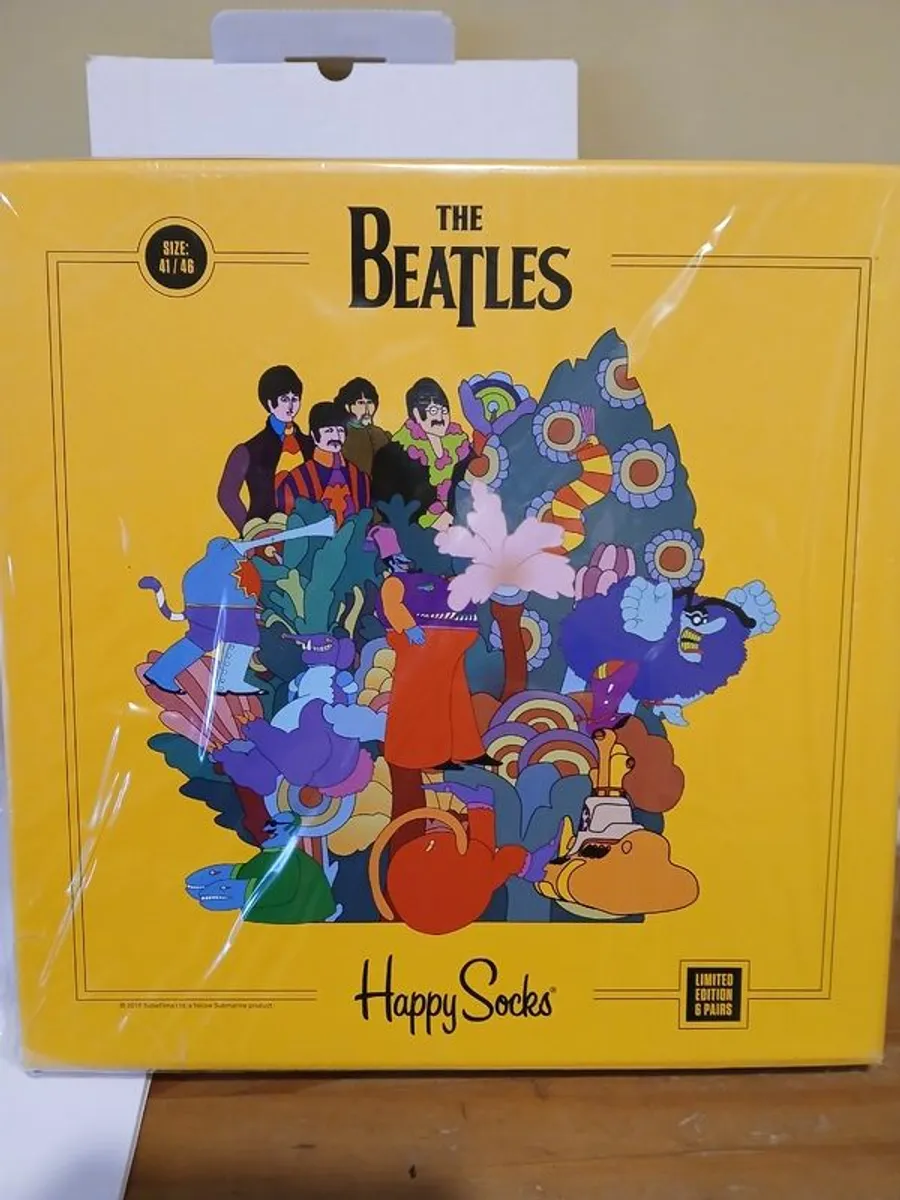 The Beatles Happy Socks limited Edition - Image 1