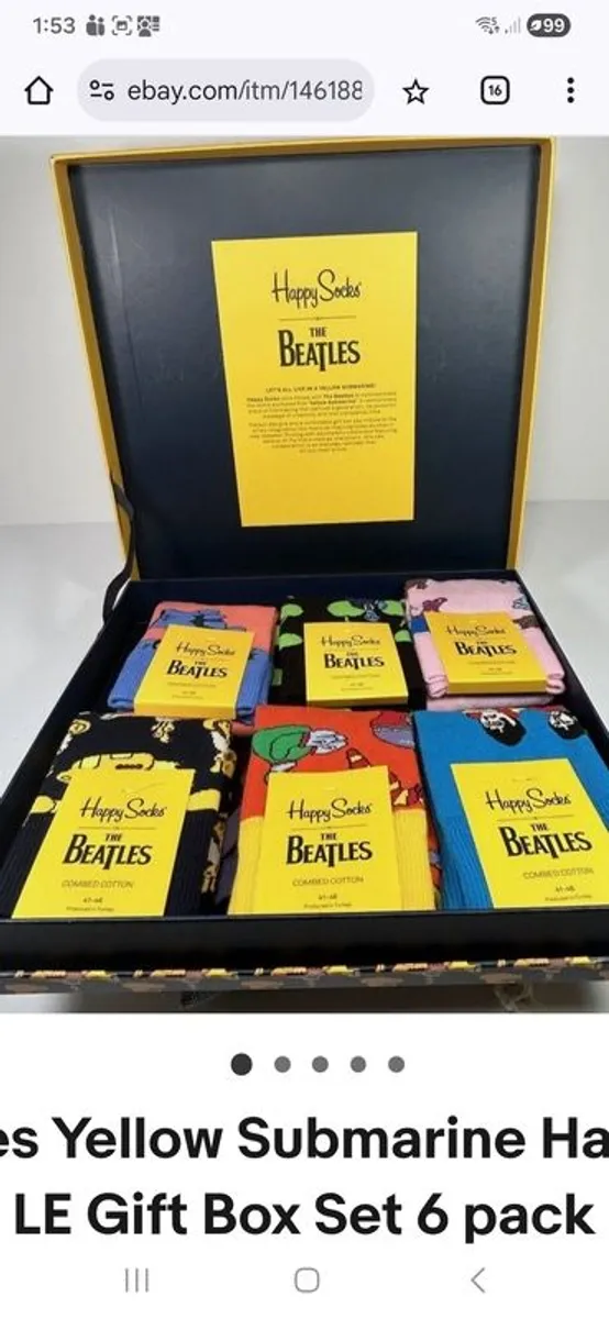 The Beatles Happy Socks limited Edition - Image 4