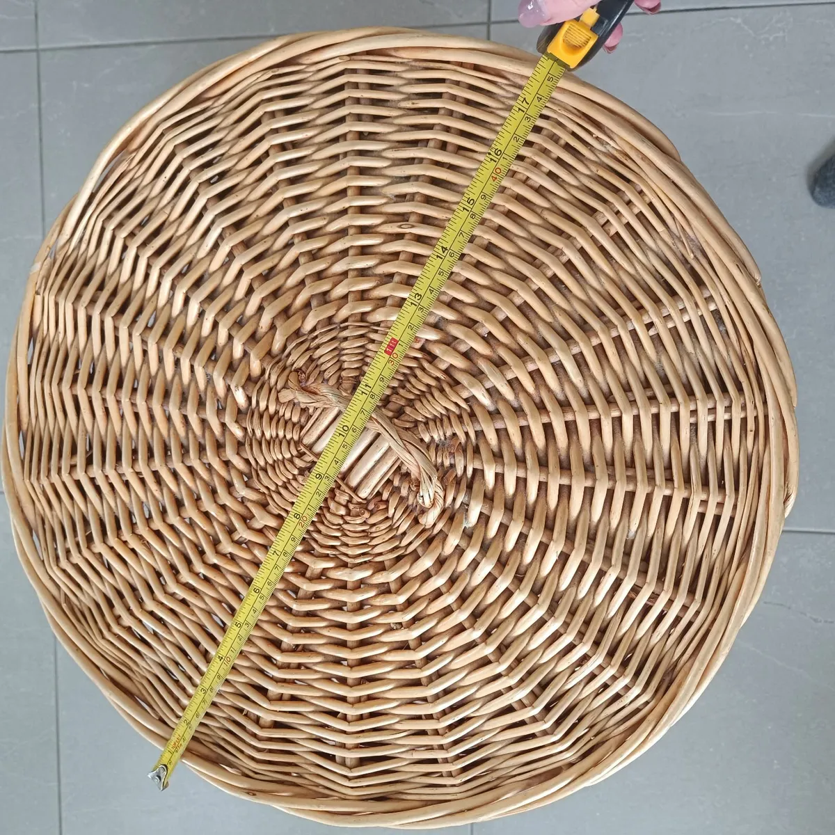 wicker basket with lid - Image 4