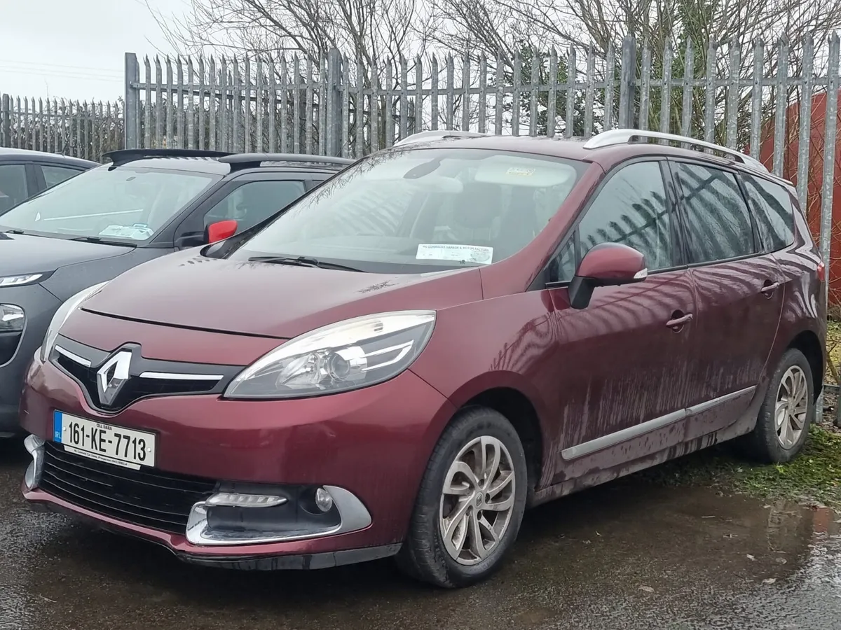 2016 RENAULT GRAND SCENIC READ AD* €3,650 - Image 1