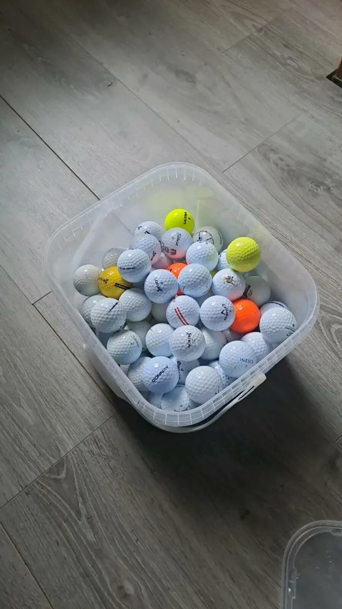 90 golf balls - Image 1
