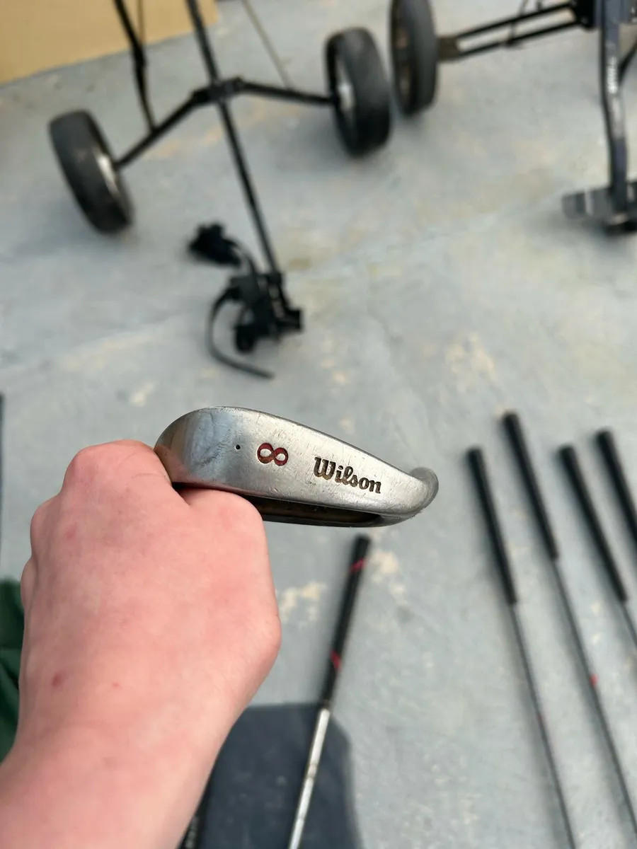 Golf clubs and handball goggles - Image 4