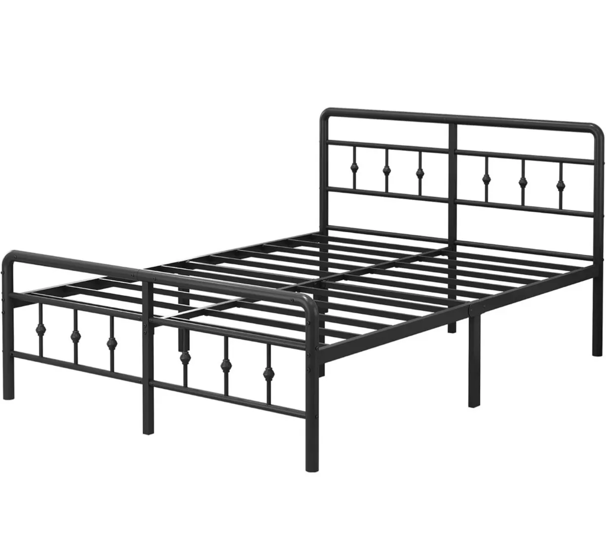 Super King Bed Frame with Victorian Headboard and - Image 3