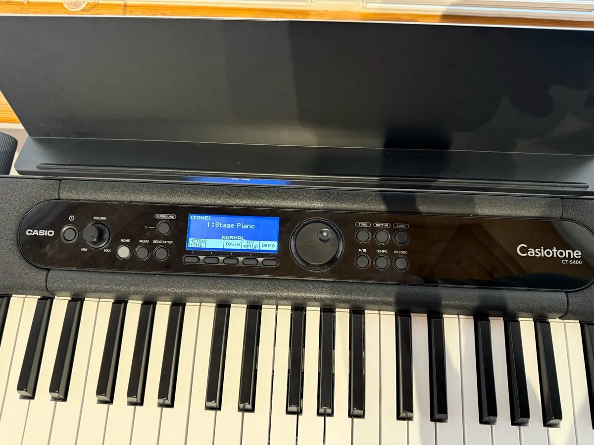 Casio CT-S400 Keyboard with Stand and Stool - Image 3