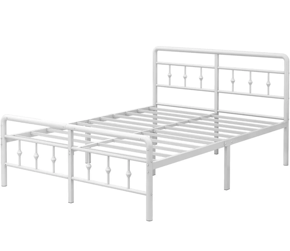 Super King Bed Frame with Victorian Headboard and - Image 3