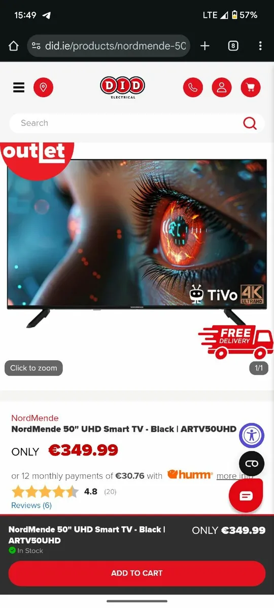 50" UHD TV - Image 2