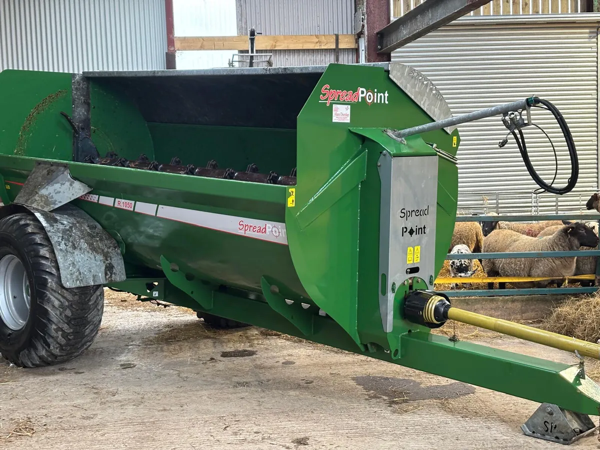 Used Spreadpoint 10.5 Cube Rotary Spreader - Image 3